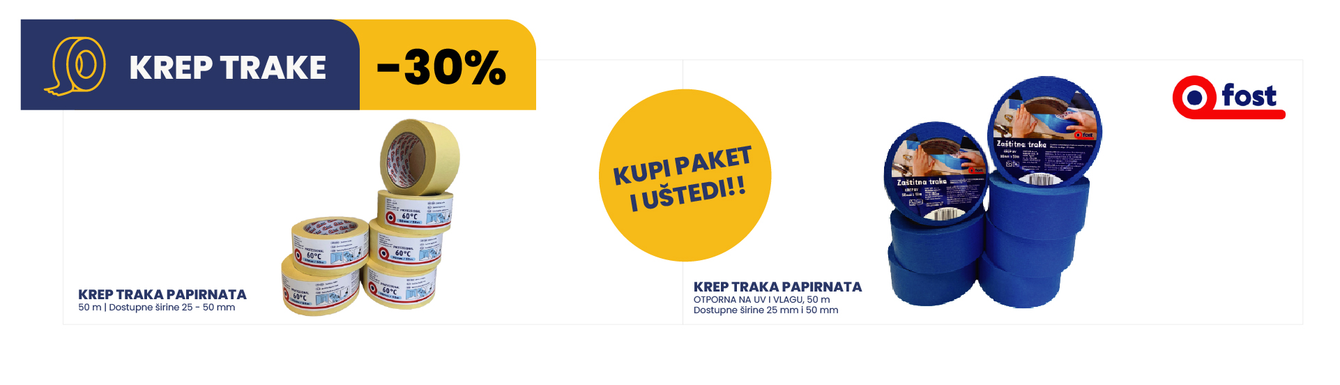 krep trake fost
