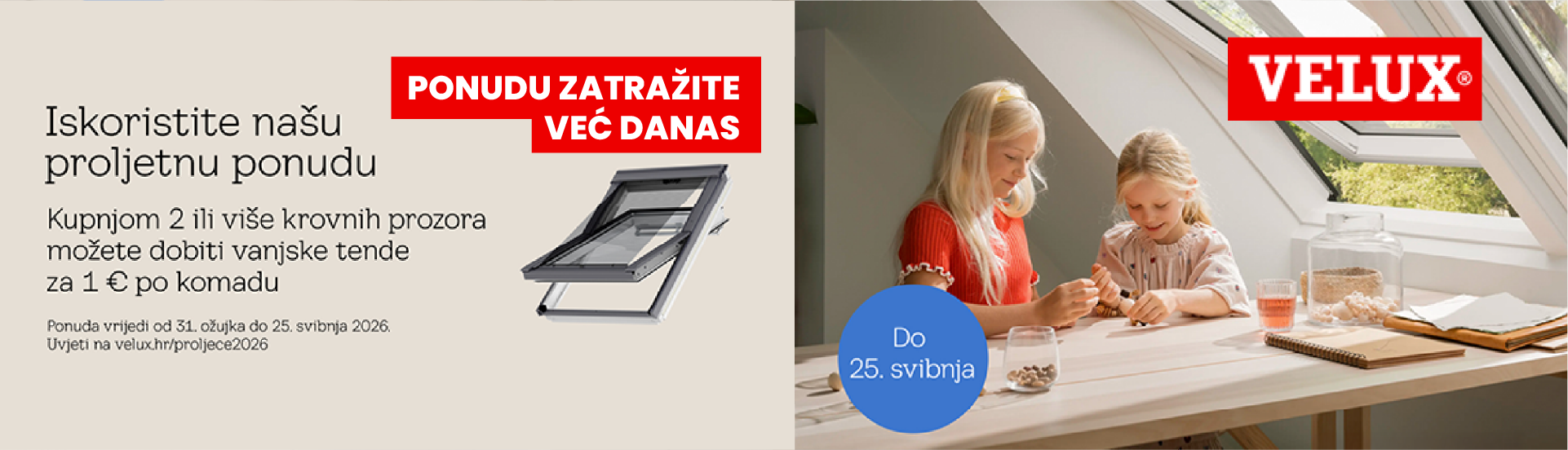 Velux svibanj 2026